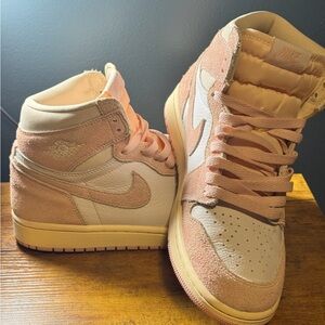 Nike Air Jordan 1 High OG Washed Pink Women’s Size 8 – Pre-Owned Clean